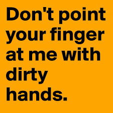 point the finger at에 대한 이미지 검색결과