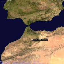 DOUAR AIT BRAHIM FES MOROCCO Geography Population Map cities ... - get_map.php?lat=33.833&long=-5