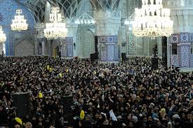 Image result for ‫بیانات در اجتماع زائران و مجاوران حرم مطهر رضوی‬‎