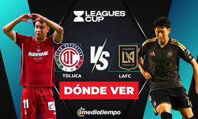 Alexis Vega durante el partido entre Toluca y LAFC en la Leagues Cup