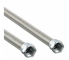 22 Inch Long Stainless Steel Flex Lines for Grill Hook Up 3 ...