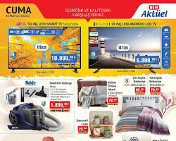 BİM aktüel ürünler 58 inç android led tv