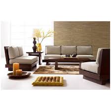 Image result for WOODEN SOFA SET