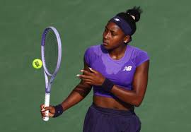 Coco Gauff picks up first win since Australia but 12 double faults leave her with big decision