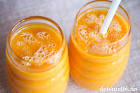 Smoothie med mango og gulrot