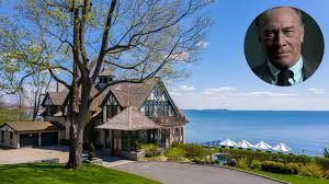 Inside Christopher Plummer’s former Darien waterfront estate, an 1866 Colonial with a private beach, pool
