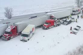 Wintry Conditions on Interstate