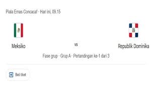 Prediksi Skor dan Susunan Pemain Meksiko VS Republik Dominika, Adu Jimenez dan Romero