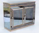 Marnie Mirrored Bar Cabinet Pottery Barn