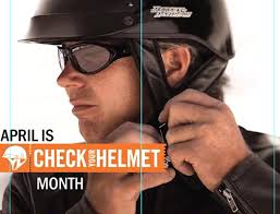 April is Check Your Helmet Month | Indianapolis Southside Harley-Davidson - APR_check_helmet