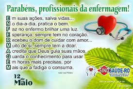 Resultado de imagem para dia da enfermagem e enfermeiro