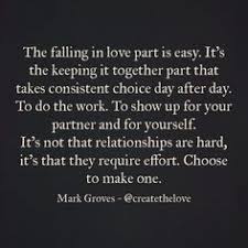 Relationship Effort Quotes on Pinterest | Healthy Marriage ... via Relatably.com