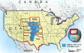 Image result for Ogallala aquifer map