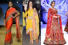 Image result for blue and wheatish goldish colour clothes