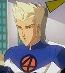 Johnny Storm The visual style of Fantastic Four borrows a lot from anime, which would be okay if not for Johnny Storm&#39;s hair, which looks like it was ripped ... - johnny_storm