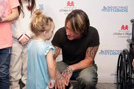 Keith Urban Visits Nashville Kids' Hospital + Leaves Something Special Behind