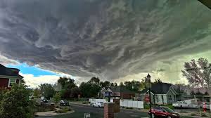 PHOTOS: Funnel cloud spotted over northern Davis County amid tornado warning