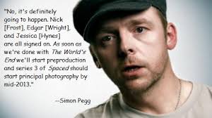 Simon Pegg Quotes. QuotesGram via Relatably.com