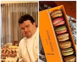 صورة ماكرون Pierre Hermé