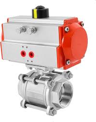 Amazon.com: Pneumatic Ball Valve Actuator 2" Stainless Steel ...
