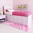 Twin beds with storage drawers Fujairah