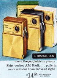 Image result for FIRST TRANSISTOR RADIOS OF 1960'S