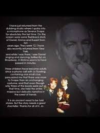 Alan Rickman on Pinterest | Severus Snape, Love Actually and Harry ... via Relatably.com