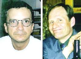 A composite file picture of self/declared cannibal Armin Meiwes, right, and his alleged victim Bernd Juergen Brandes. Meiwes&#39; trial began Wednesday in ... - 20031204181127