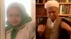 دختری که در فیلم تبلیغاتی هاشمی رفسنجانی بازی کرده بود