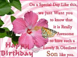 Happy Birthday Quotes for Son from Dad and Mom with High ... via Relatably.com