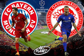 Αποτέλεσμα εικόνας για Μπάγερν - Ολυμπιακός