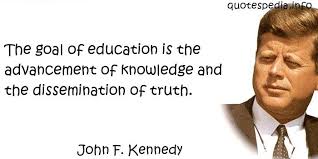 John F Kennedy Education Quotes. QuotesGram via Relatably.com