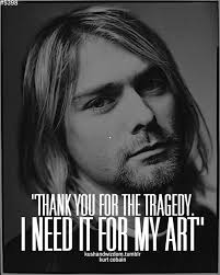 kurt cobain | We Heart It | kurt cobain, quote, and music via Relatably.com