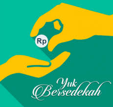 Hasil gambar untuk gambar animasi bergerak mengenai memberi santunan anak yatim