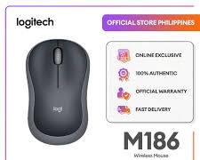 Image de Logitech M186 wireless mouse 2.4GHz technology