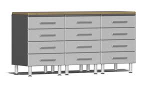 Ulti-MATE Garage 2.0 Series Silver 4-Piece Workstation Kit ...