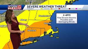 Strong Storms Expected Across New England