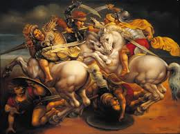 Resultado de imagen para la batalla de anghiari
