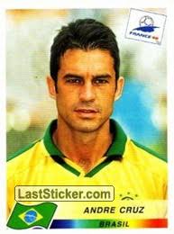 Andre Cruz (BRA). 20. Panini FIFA World Cup France 1998 - 20