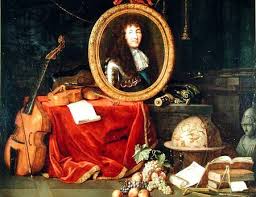 Still life with portrait of King Louis X - Jean Garnier als ...