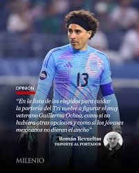 #DeporteAlPortador | “Ochoa, a sus 40 años, no es Dino Zoff, campeón del mundo con la Squadra Azzurra, con todo y que algunos comentaristas evocan la veteranía del italiano cuando ganó el título. El tema es, ¿jugará o estará sentado en el banco durante