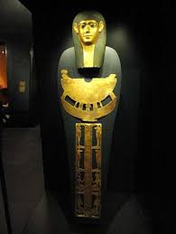 Meret-it-es mummy mask, pectoral, and apron -… — PICRYL - Public Domain Media Search Engine