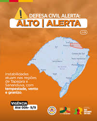 Alerta! Tempestade com Granizo Ameaça Região Sul do Brasil! - Imagen principal del artículo