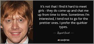 Hand picked eleven lovable quotes by rupert grint photograph German via Relatably.com