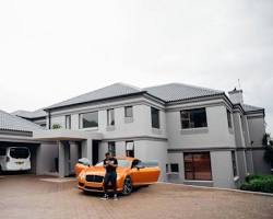 Hình ảnh về Master bedroom in Cassper Nyovest's mansion