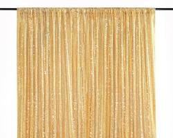Image of Sequin Backdrop in gold
