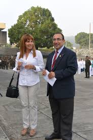 Silvana Ayuso and Jose Francisco Morales Bornilla-Pres of Club Rotario ...