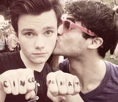 ... about. * CrissColfer Darren Criss chris colfer i tried THIS IS A MANIP - tumblr_m3l1i2c5q71rp6x1yo1_500