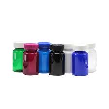 Customized UV Proof Plastic Amber Green Medicine ...