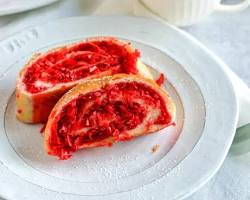 Image of Guyanese Salara with cinnamon swirl dough